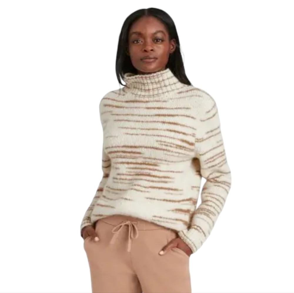 Banana Republic Italian Spacedye Wool Blend Sweater Women's Medium